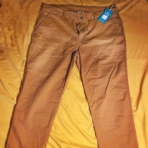Tentree - Men’s Yale Pant - Rubber Brown - Size 38